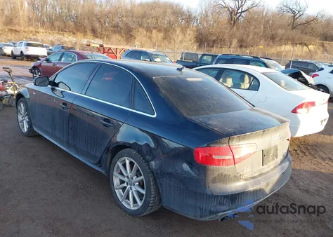 2014 Audi A4 2.0T Premium z USA, uszkodzony, nr VIN WAUFFBFL1EN006256